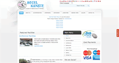 Desktop Screenshot of kunstehotel.com